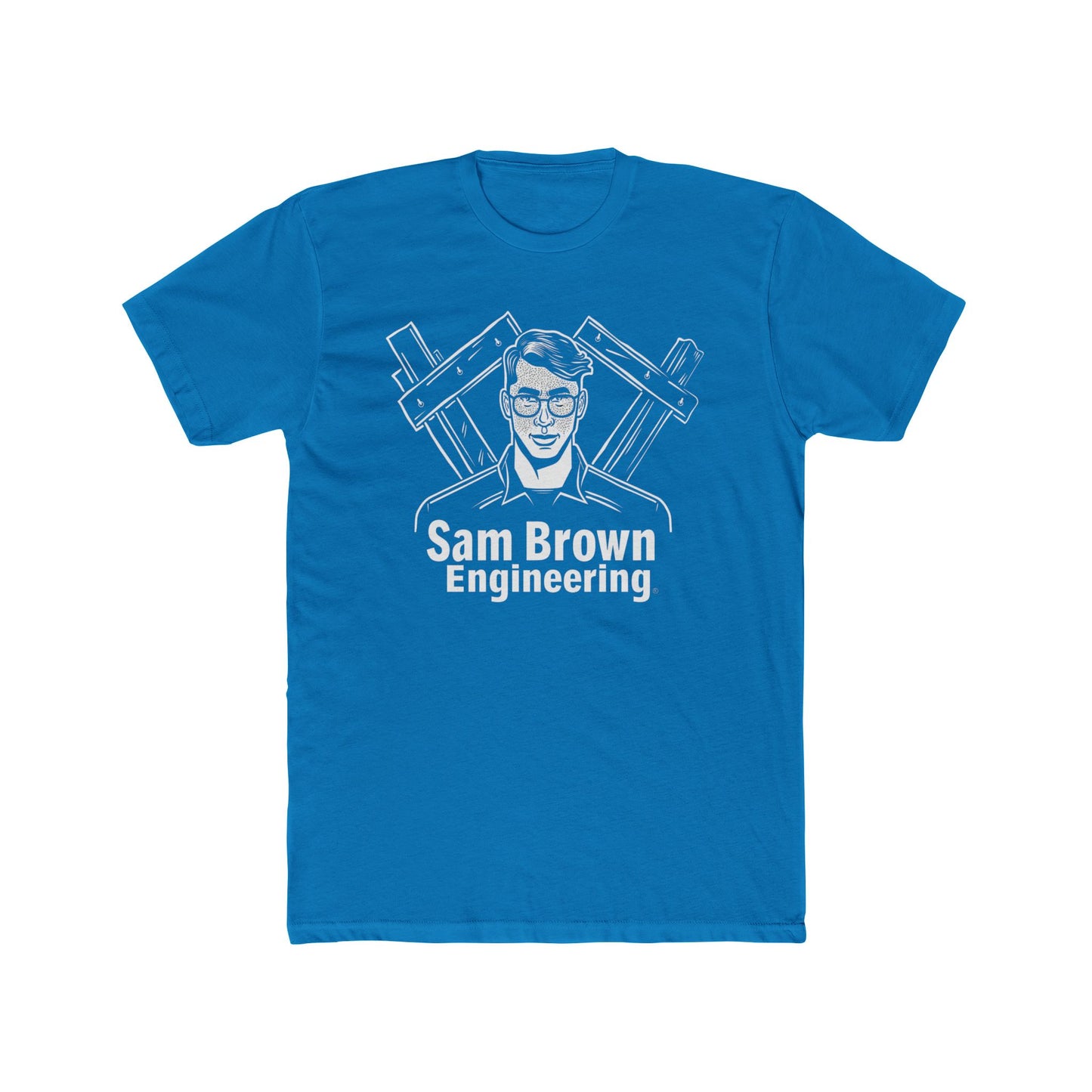 Sam Brown Engineering Unisex Cotton Crew Tee