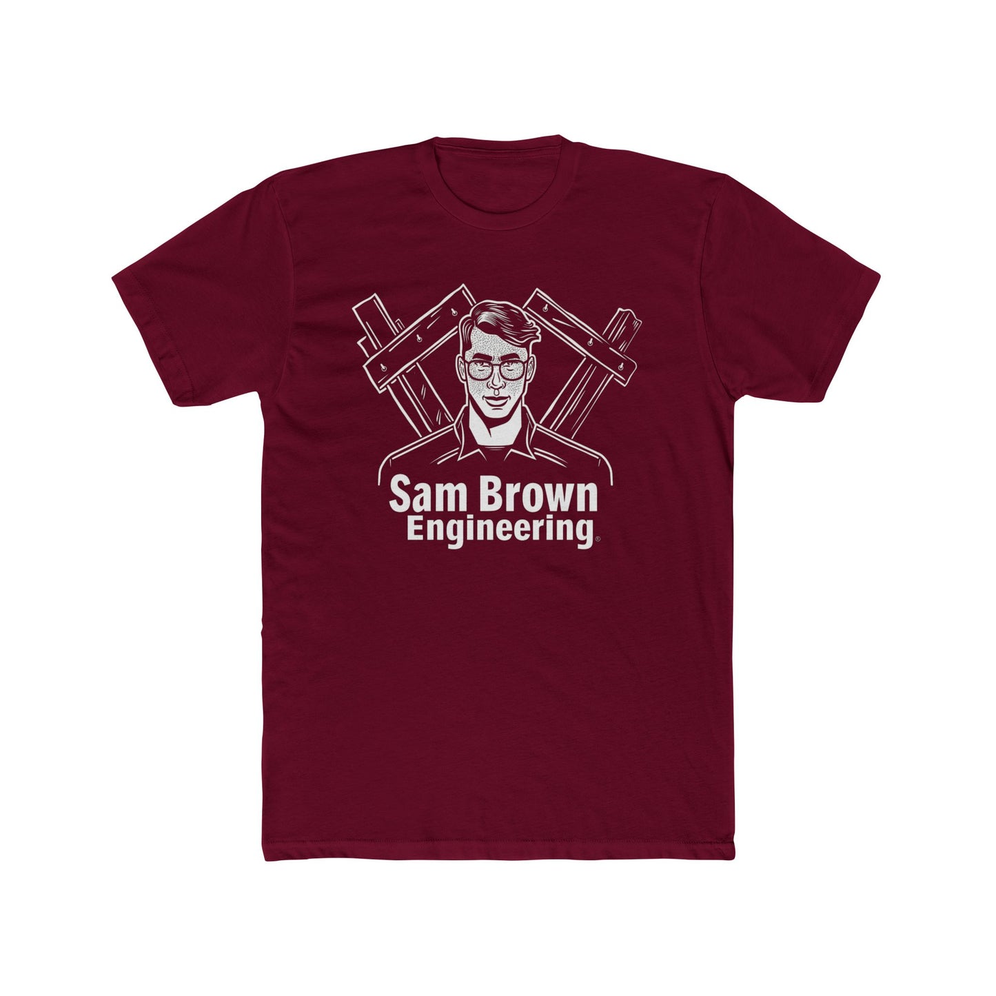 Sam Brown Engineering Unisex Cotton Crew Tee