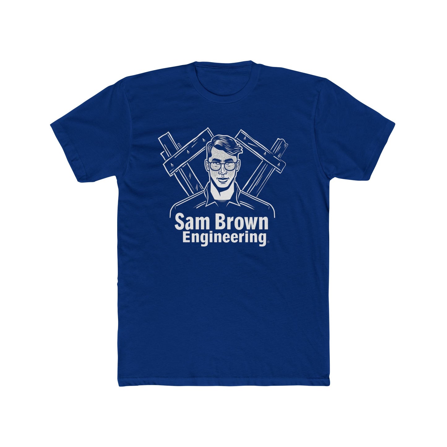 Sam Brown Engineering Unisex Cotton Crew Tee