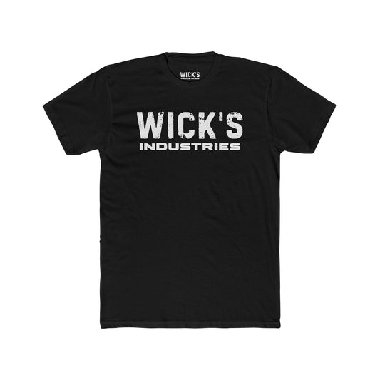 Wick's Industries Unisex Cotton Crew Tee - Soft and Comfortable Everyday Wear