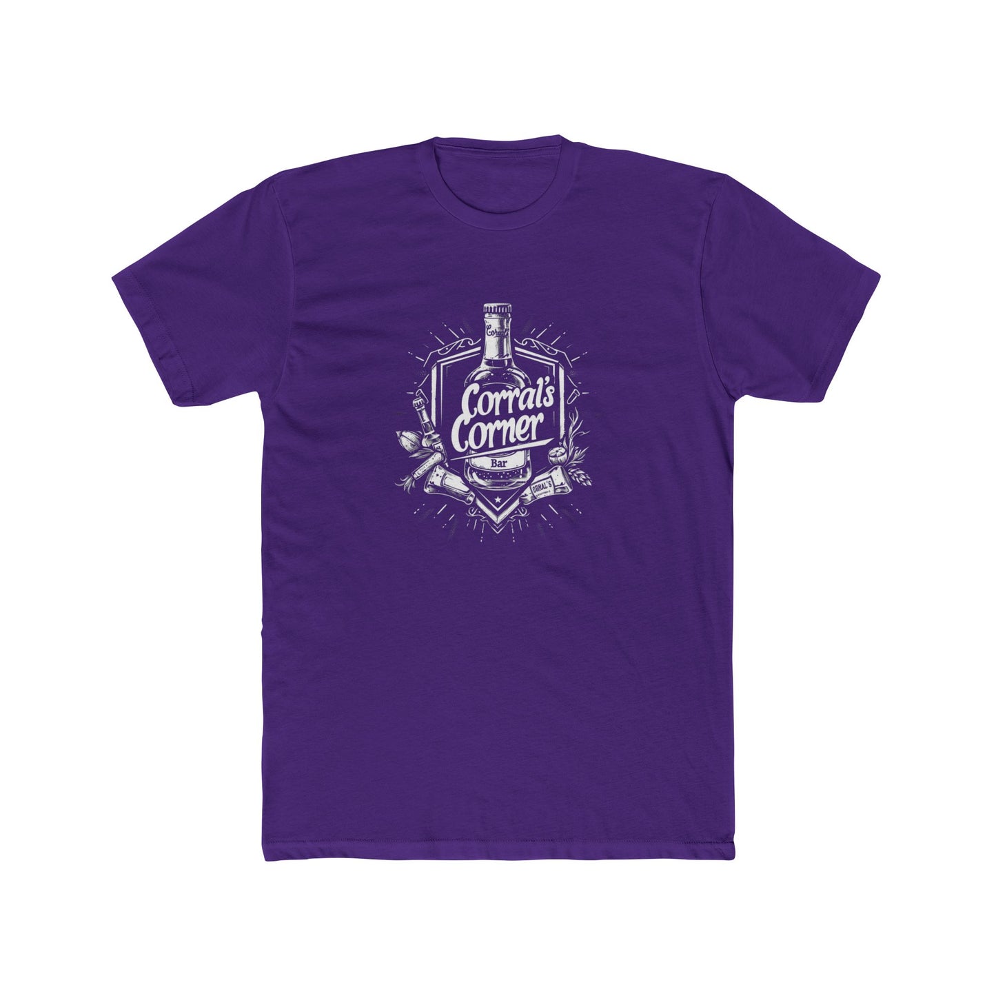 Corral's Corner Unisex Cotton Crew Tee