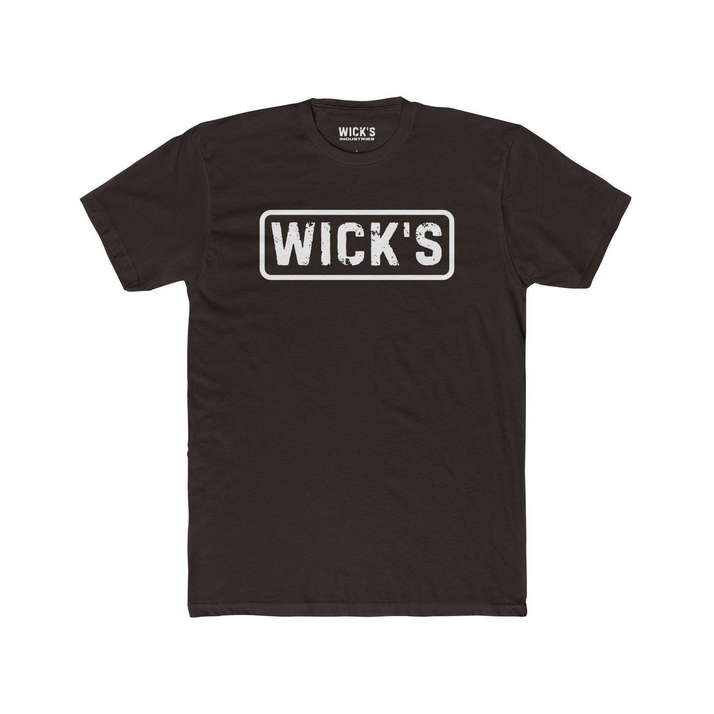 Vintage Wick's Unisex Cotton Crew Tee - Casual Style for Everyday Wear