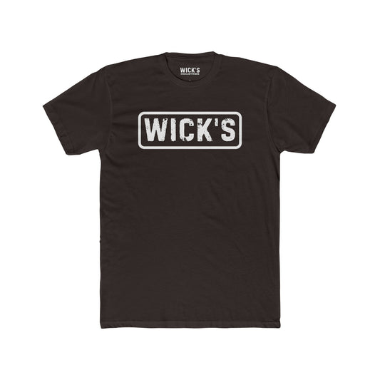 Vintage Wick's Unisex Cotton Crew Tee - Casual Style for Everyday Wear