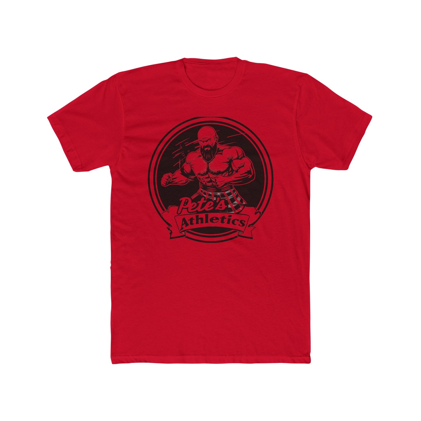 Pete's Athletics Unisex Cotton Crew Tee