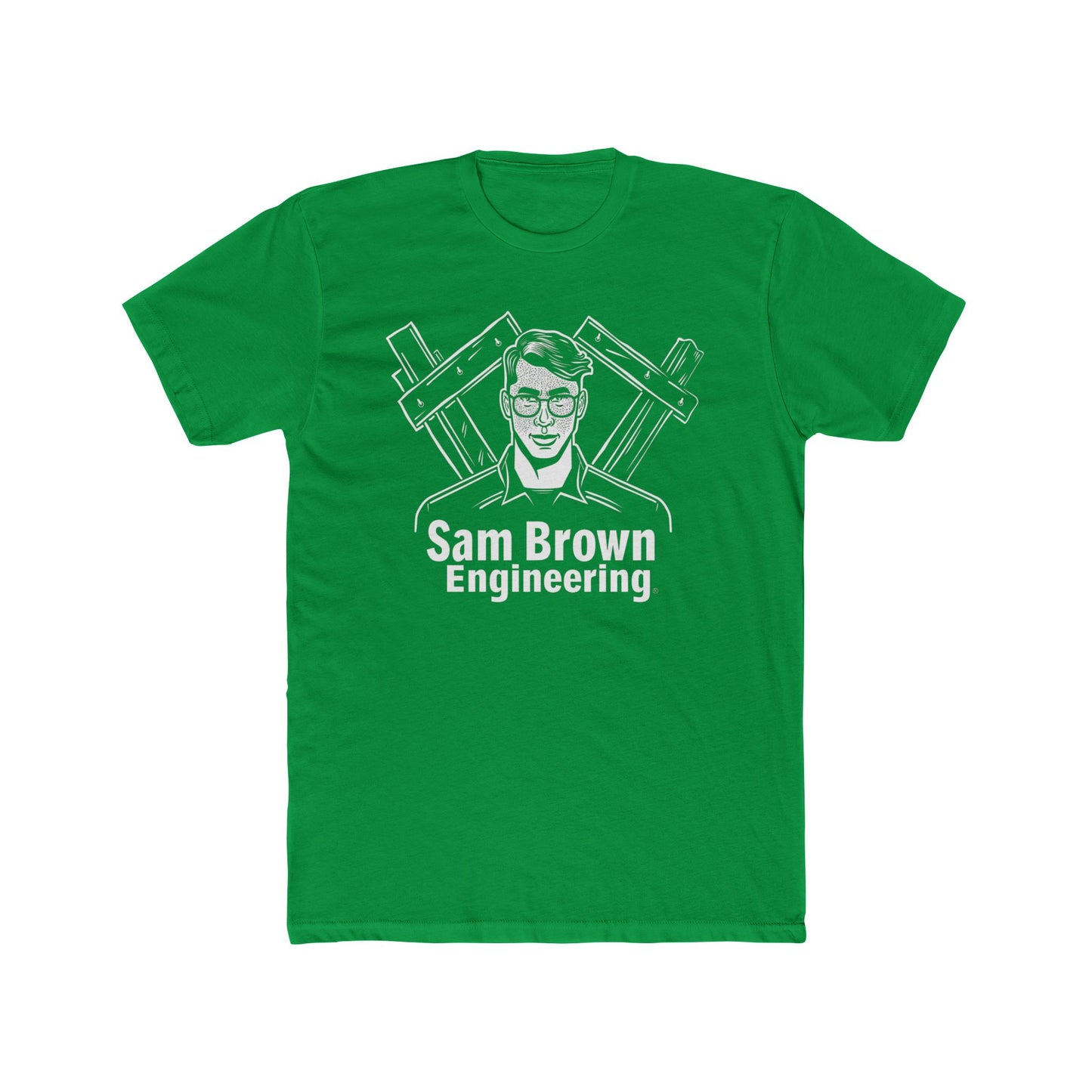 Sam Brown Engineering Unisex Cotton Crew Tee