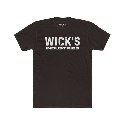 Wick's Industries Unisex Cotton Crew Tee - Soft and Comfortable Everyday Wear