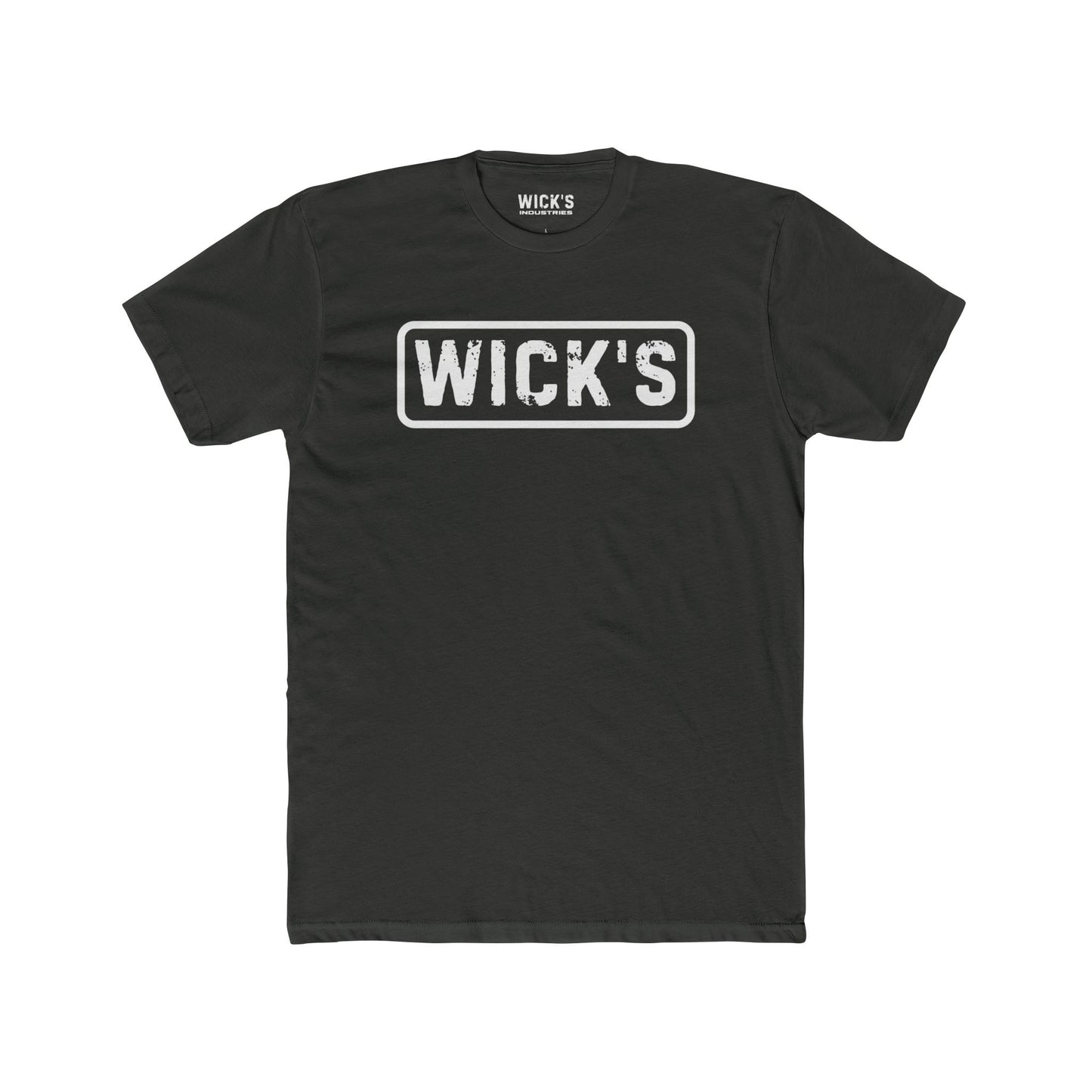 Vintage Wick's Unisex Cotton Crew Tee - Casual Style for Everyday Wear