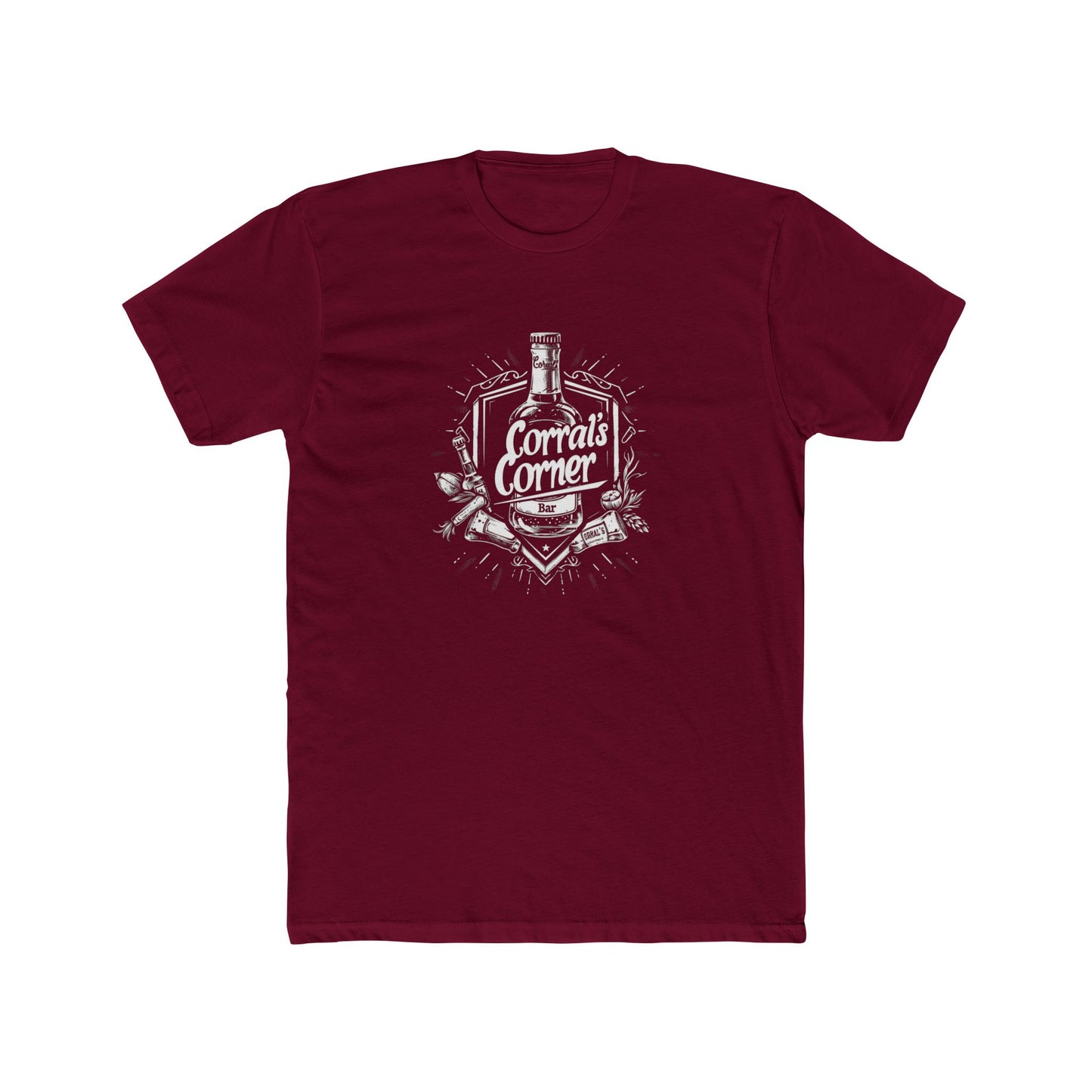 Corral's Corner Unisex Cotton Crew Tee