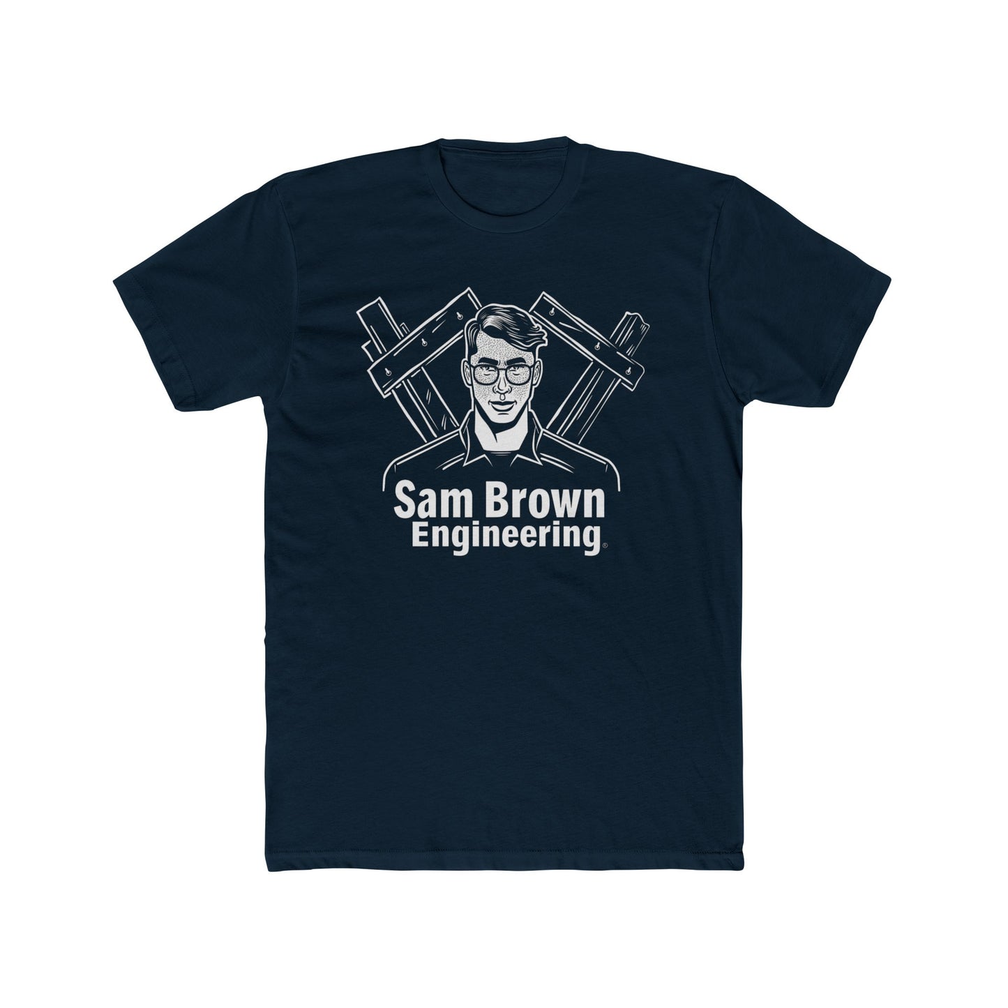 Sam Brown Engineering Unisex Cotton Crew Tee