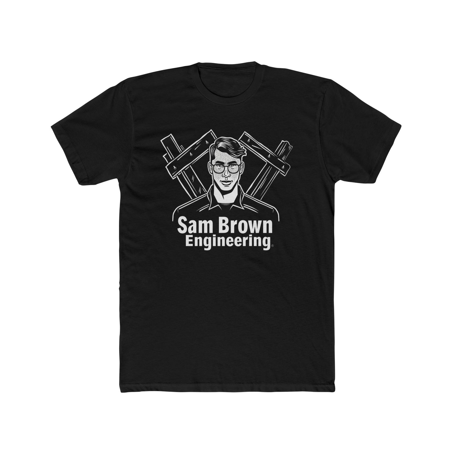 Sam Brown Engineering Unisex Cotton Crew Tee
