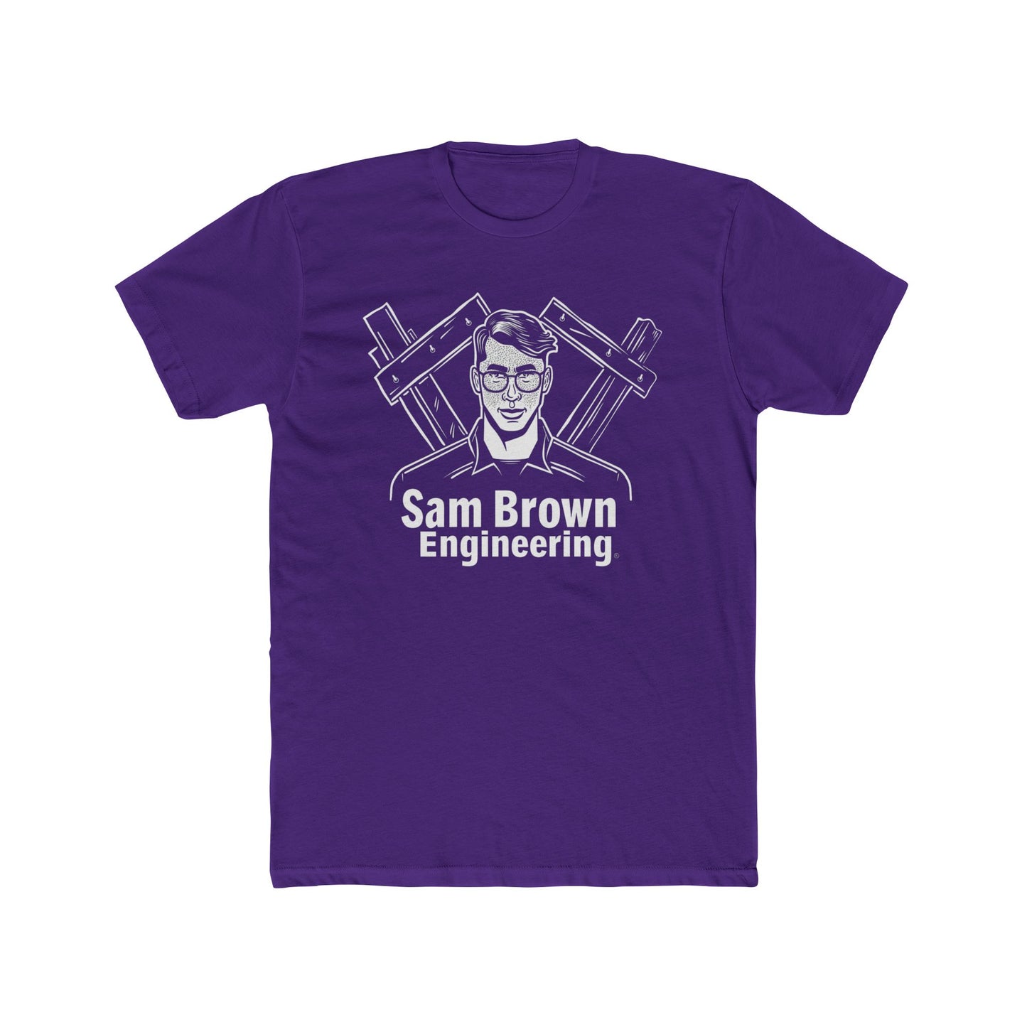 Sam Brown Engineering Unisex Cotton Crew Tee