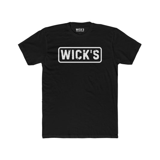 Vintage Wick's Unisex Cotton Crew Tee - Casual Style for Everyday Wear
