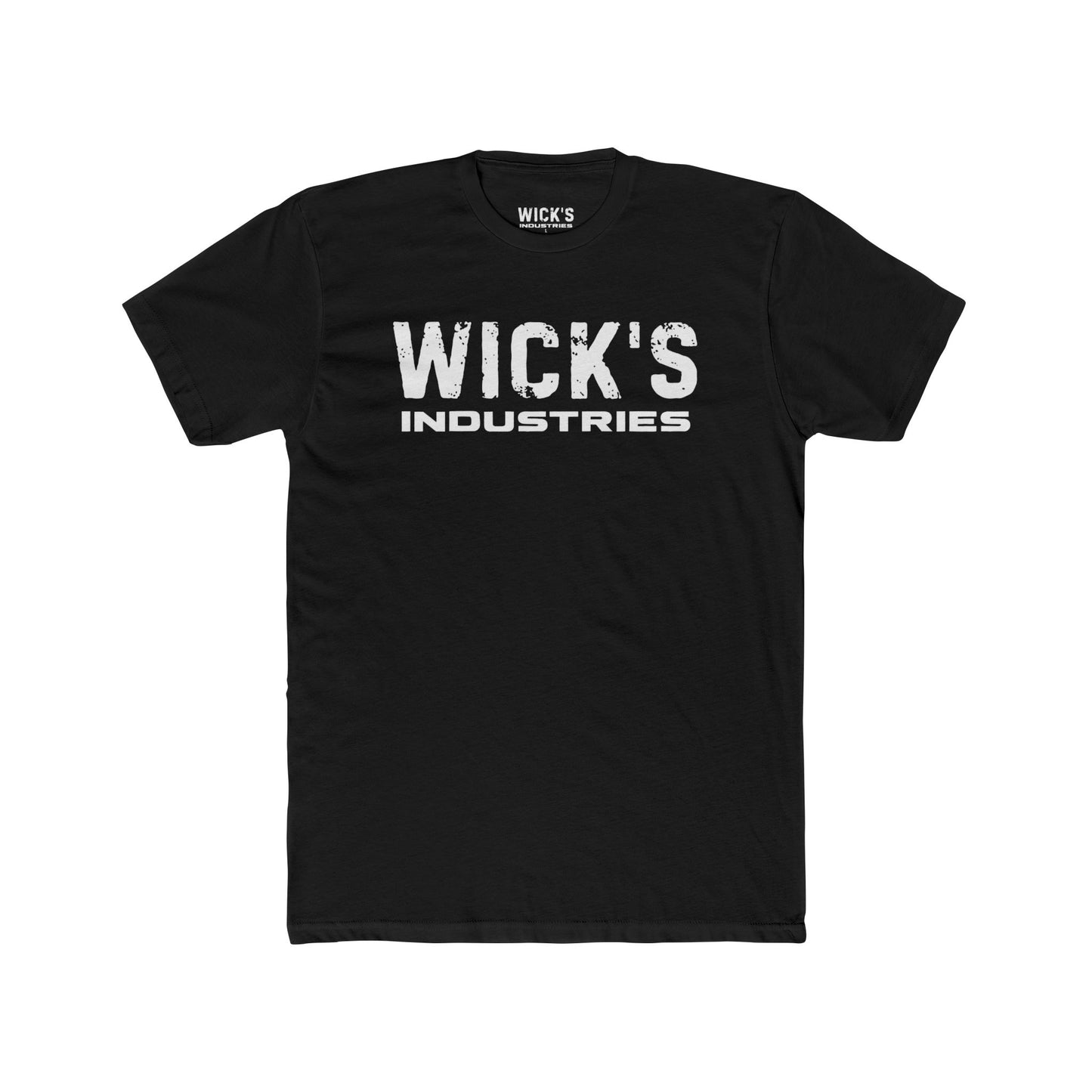 Wick's Industries Unisex Cotton Crew Tee - Soft and Comfortable Everyday Wear