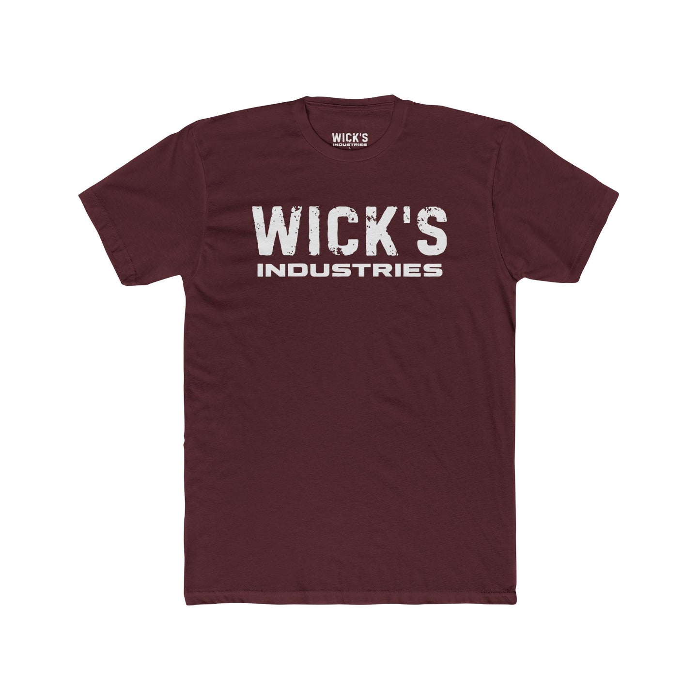 Wick's Industries Unisex Cotton Crew Tee - Soft and Comfortable Everyday Wear