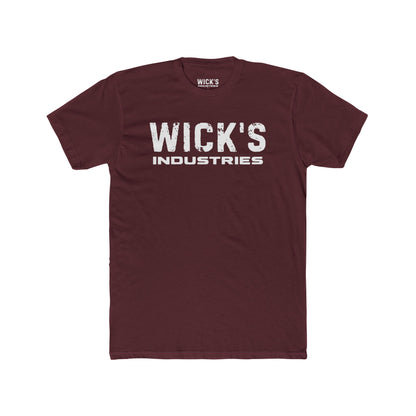 Wick's Industries Unisex Cotton Crew Tee - Soft and Comfortable Everyday Wear