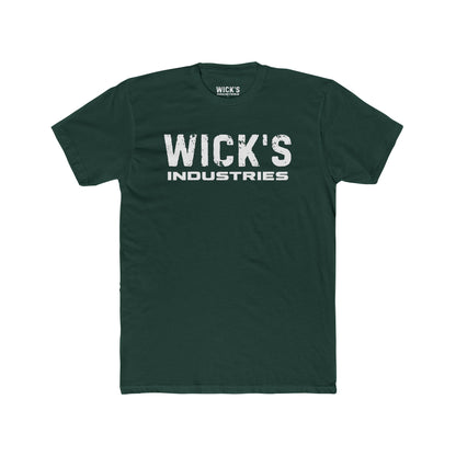 Wick's Industries Unisex Cotton Crew Tee - Soft and Comfortable Everyday Wear