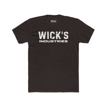 Wick's Industries Unisex Cotton Crew Tee - Soft and Comfortable Everyday Wear