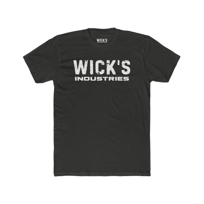 Wick's Industries Unisex Cotton Crew Tee - Soft and Comfortable Everyday Wear
