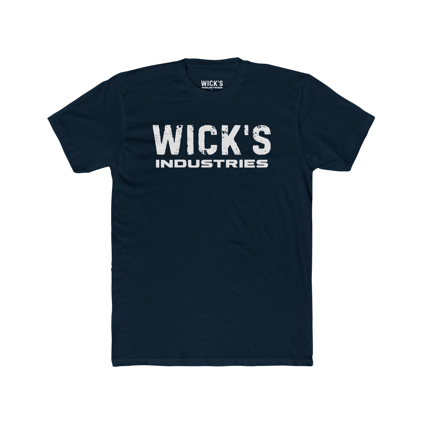 Wick's Industries Unisex Cotton Crew Tee - Soft and Comfortable Everyday Wear