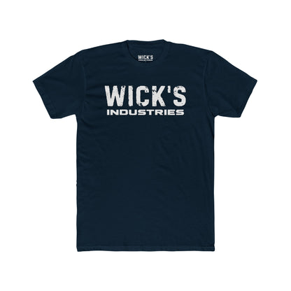 Wick's Industries Unisex Cotton Crew Tee - Soft and Comfortable Everyday Wear
