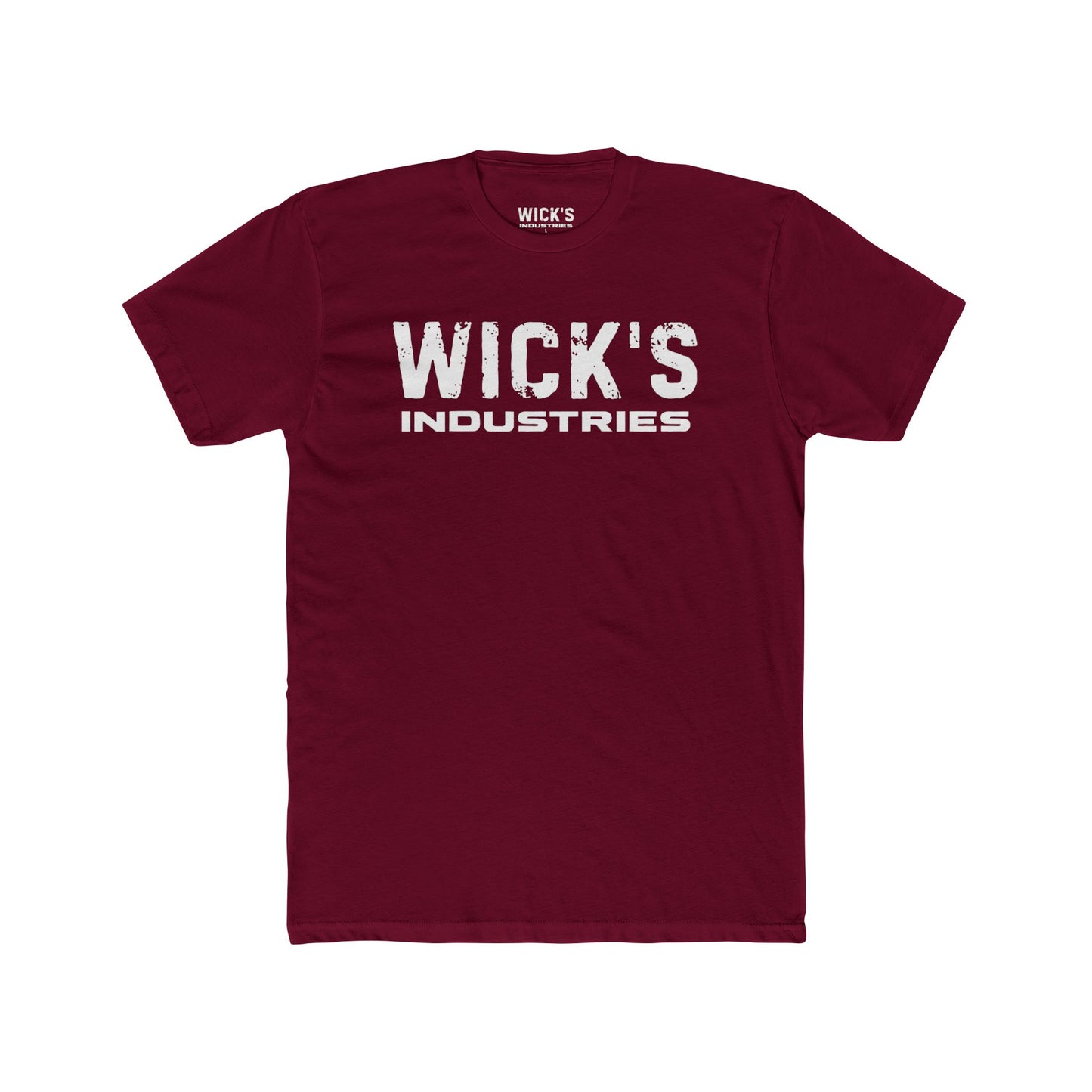 Wick's Industries Unisex Cotton Crew Tee - Soft and Comfortable Everyday Wear